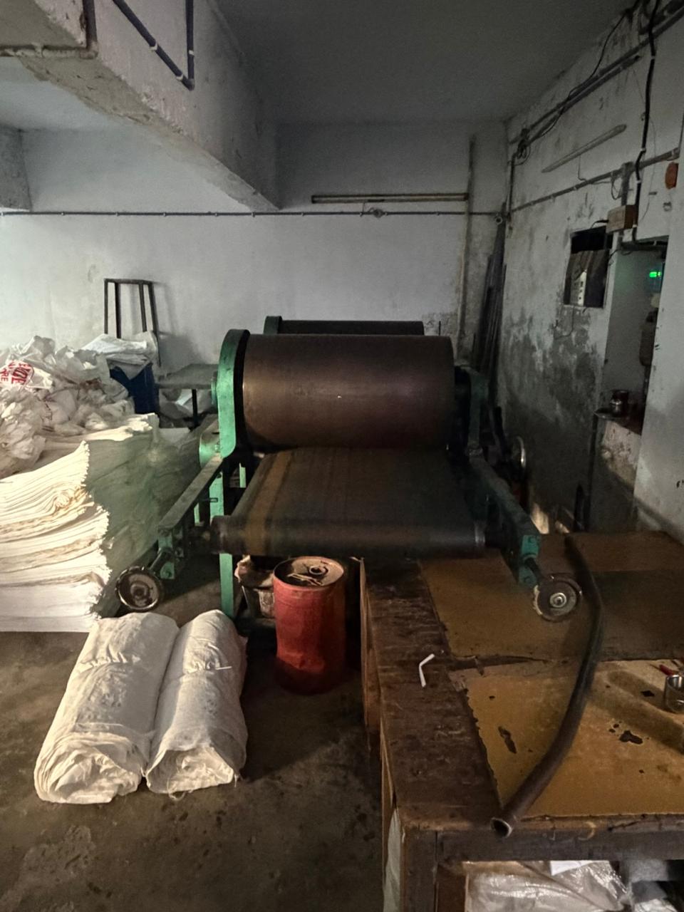 Printing roller machine